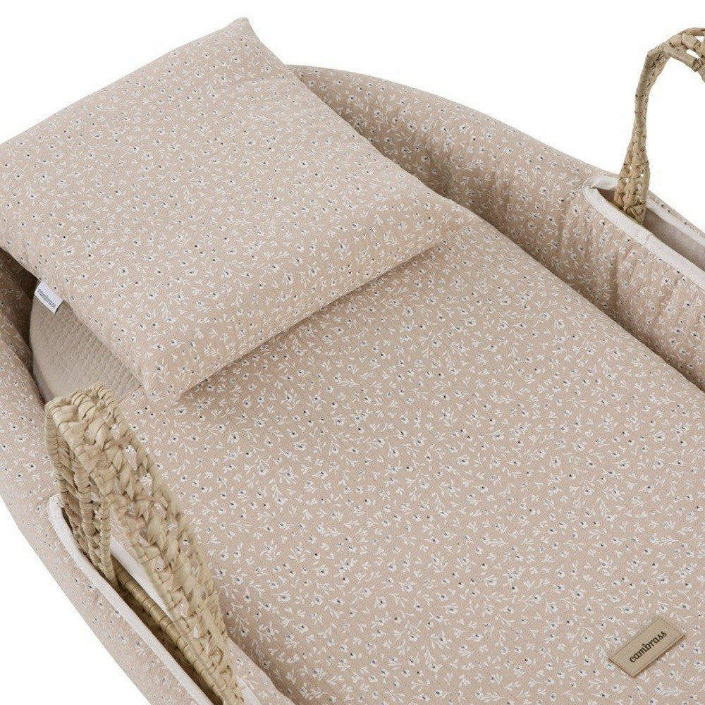 Moises de Palma Acolchado Cambrass Rustic Rosa + Patas Natural