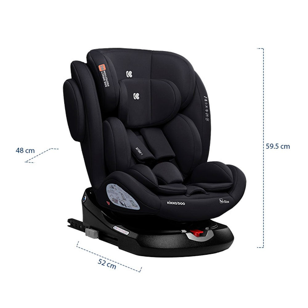 Silla auto KikkaBoo i-Felix i-Size 40-150
