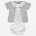 Conjunto jubon y braga Paz Rodriguez Mimbre