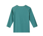 Camiseta Protección Solar Monnëka Manga larga Whale Teal