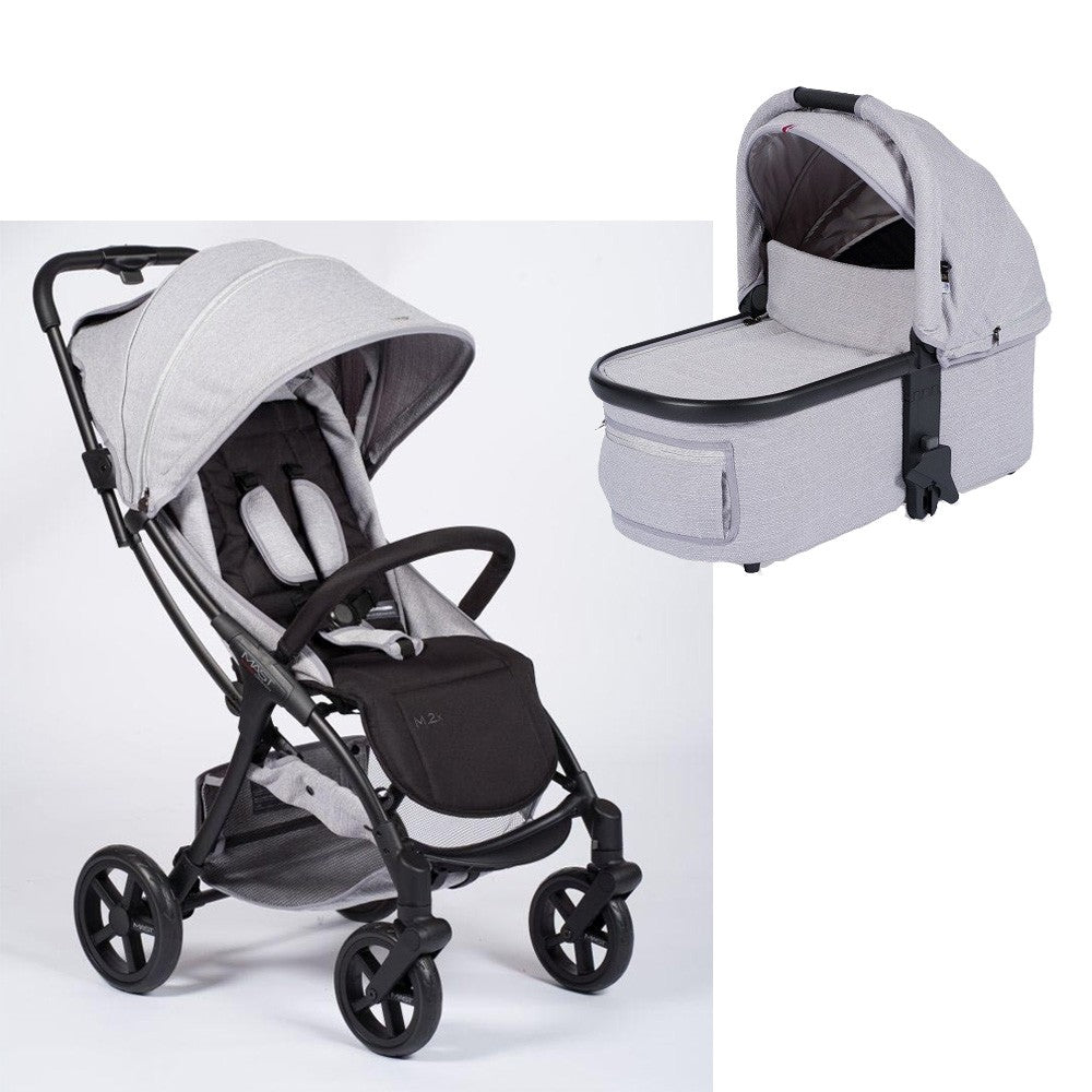 Cochecito duo Mast M2X con mochila y plastico de lluvia