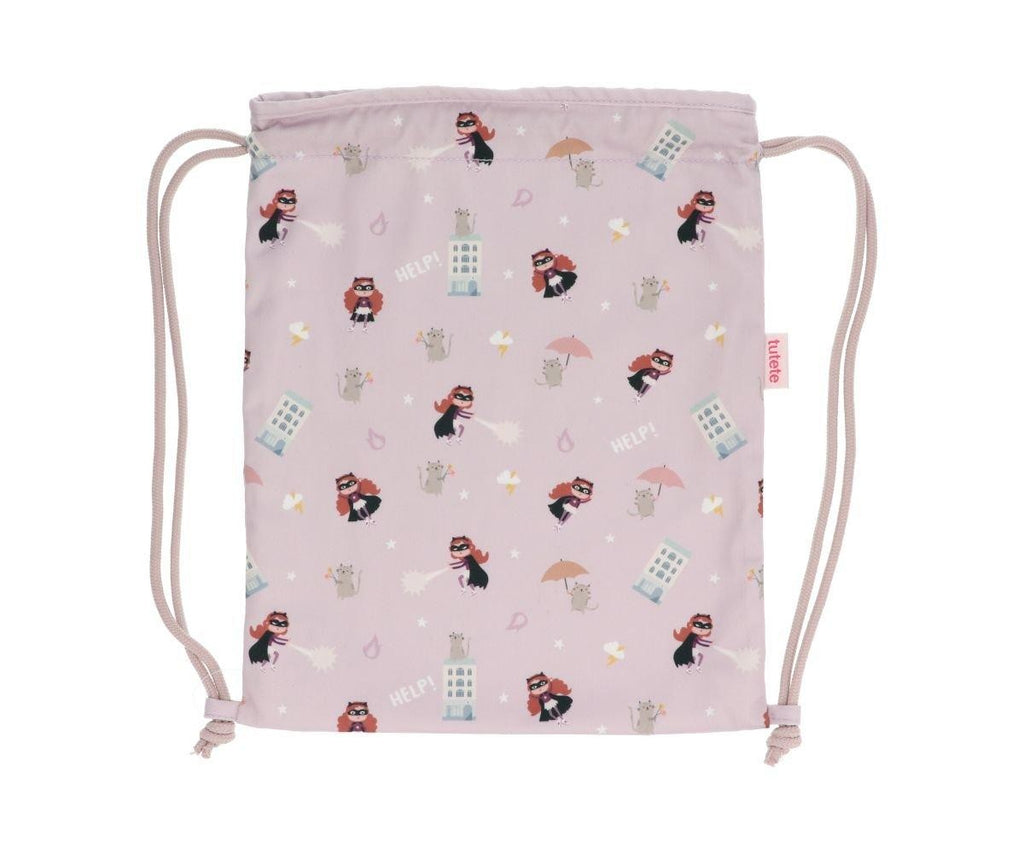 Mochila Tutete Saco Tela Fantastic Girl Personalizable