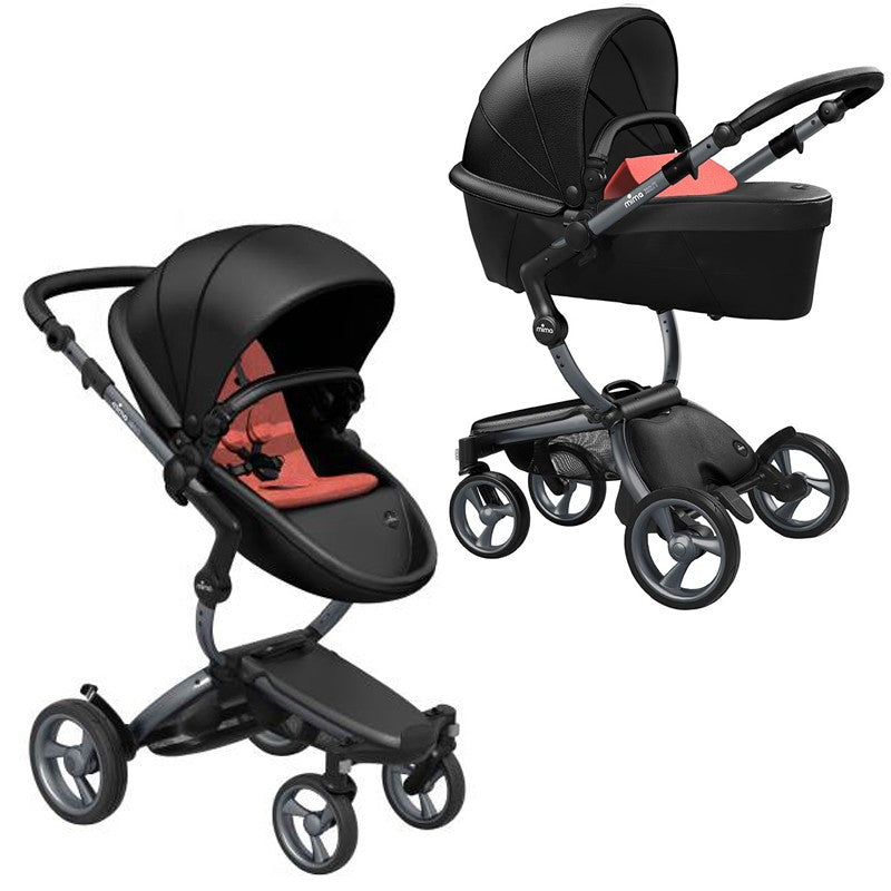 Cochecito Dúo Mima Xari Black Personalizable