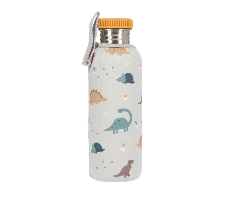 Botella Tutete Acero con Funda Dinos World Personalizable 750ml