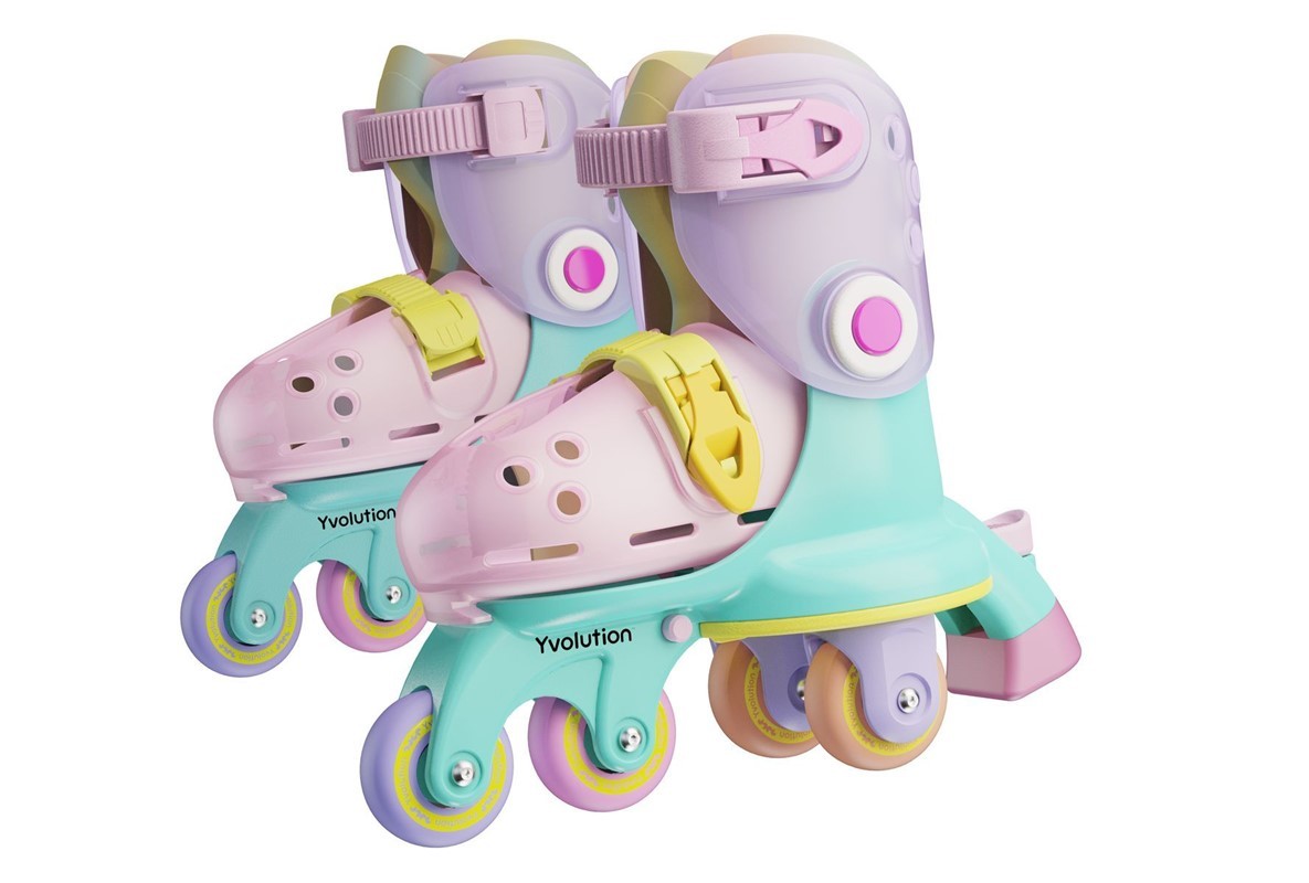 Patines Yvolution Twista Rainbow talla 30-34