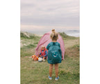 Mochila Infantil Antiarena Monnëka Whale Teal