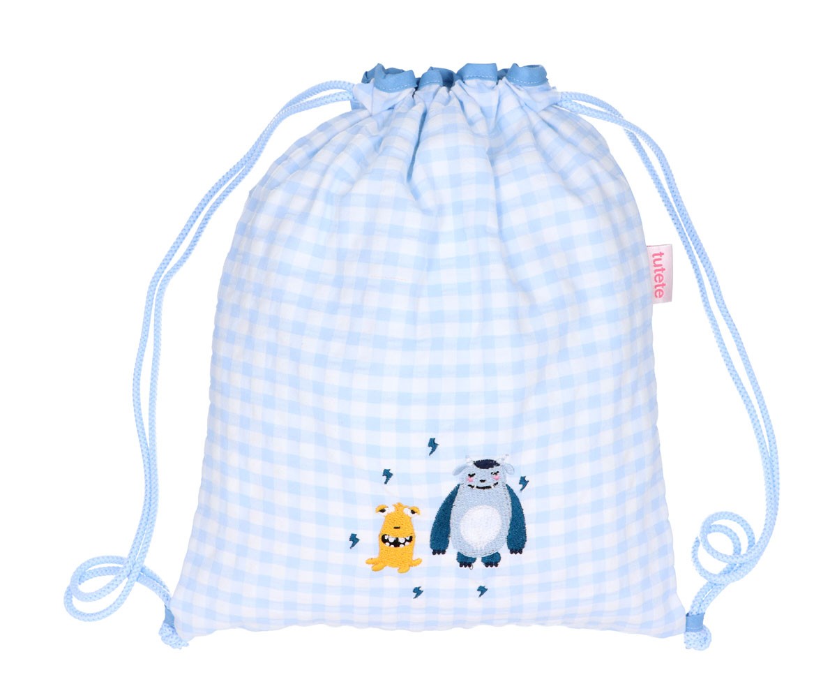 Mochila Tutete Saco Little Monsters Personalizable