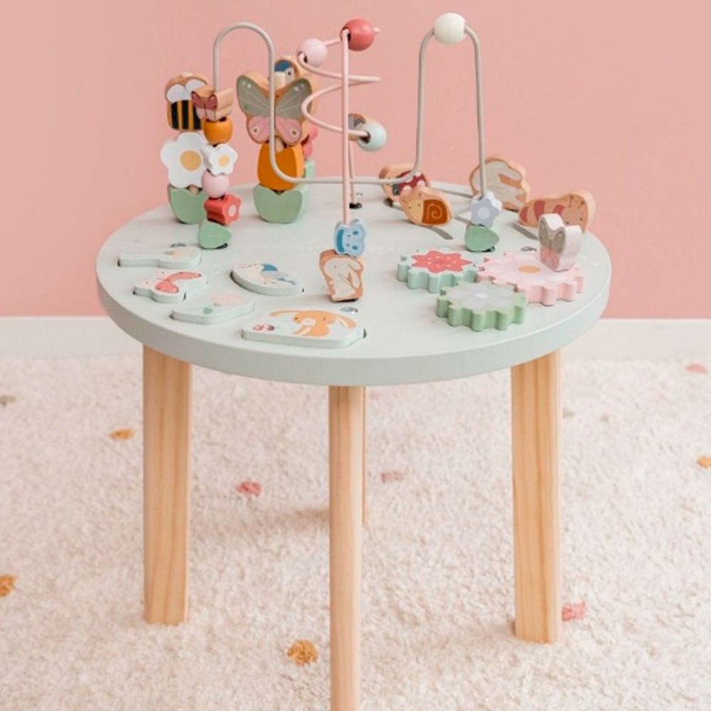 Mesa de actividades Little Dutch Flores y Mariposas
