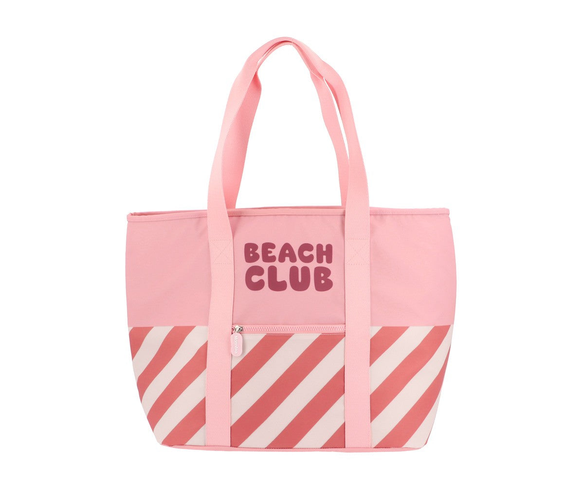 Bolso Nevera Monnëka Stripes Bloom & Blush