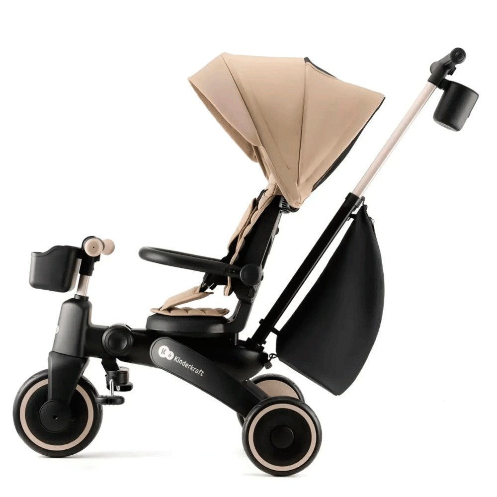 Triciclo plegable Kinderkraft JAZZ 2 Evolutivo 5 en 1