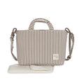 Bolsa Canastilla Walking Mum Praliné Rayas