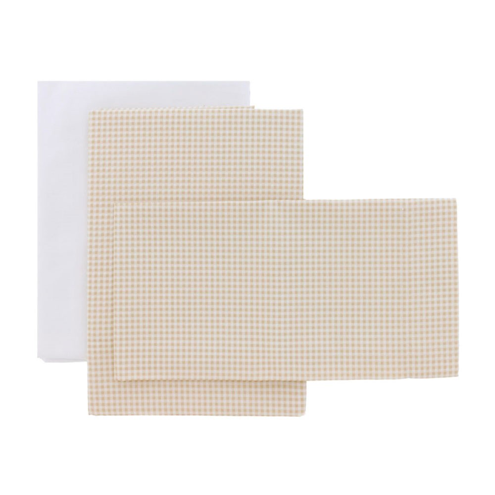 Tríptico Sábanas Cambrass Vichy10