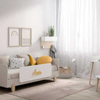 Cuna Evolutiva Ros Mini ELEMENTAL 140x70 con barandilla abatible