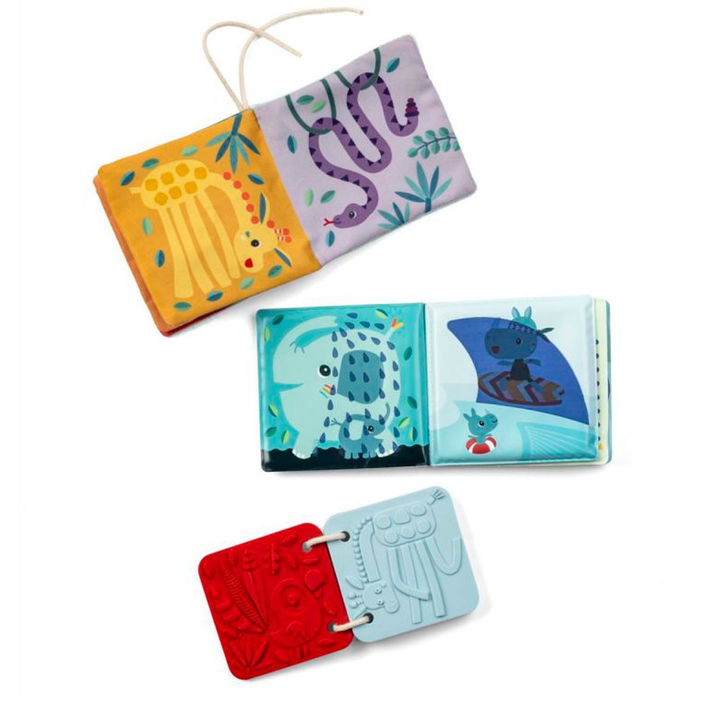 Jack set Lilliputiens de 3 libros sensoriales