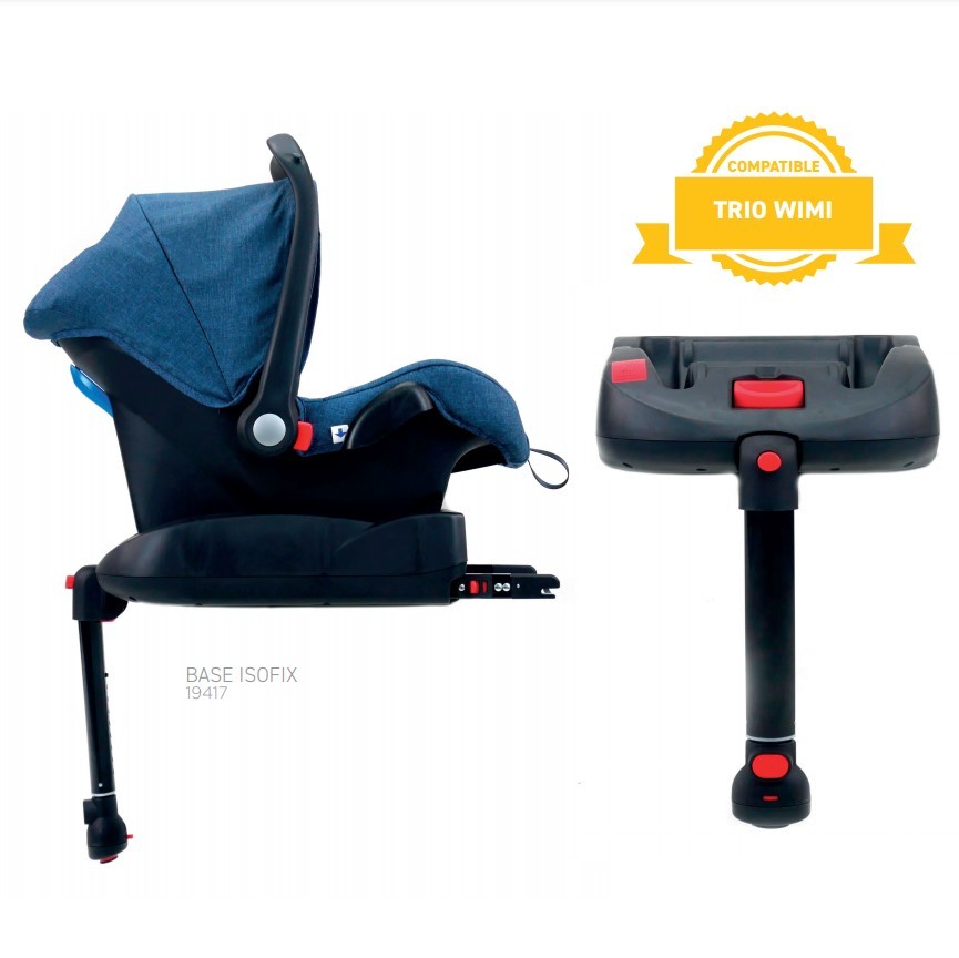 Base Isofix Asalvo para Grupo 0 Wimi