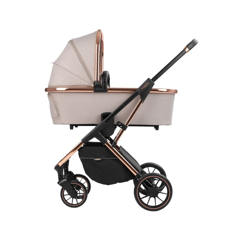Cochecito Trio KikkaBoo ANGELE con bolso