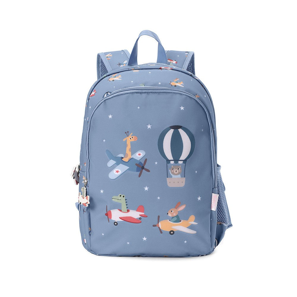 Mochila Mediana Tutete Planes + Llavero