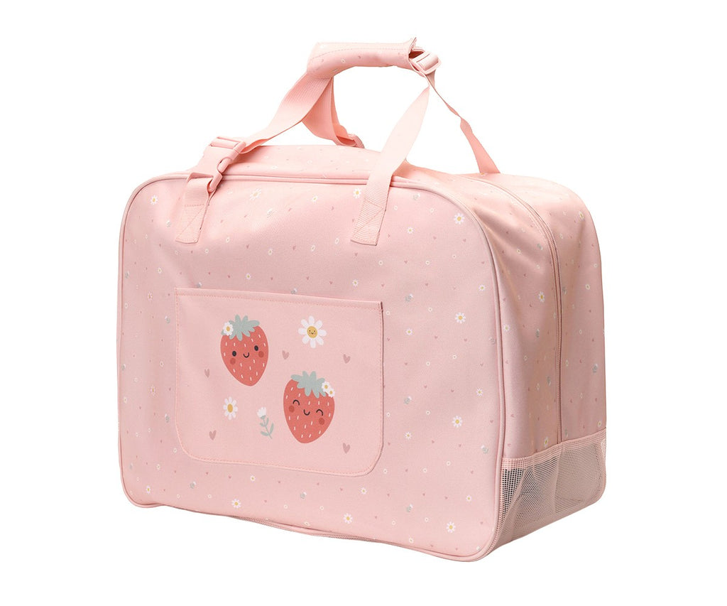 Bolso Playa con Rejilla Monnëka Strawberries