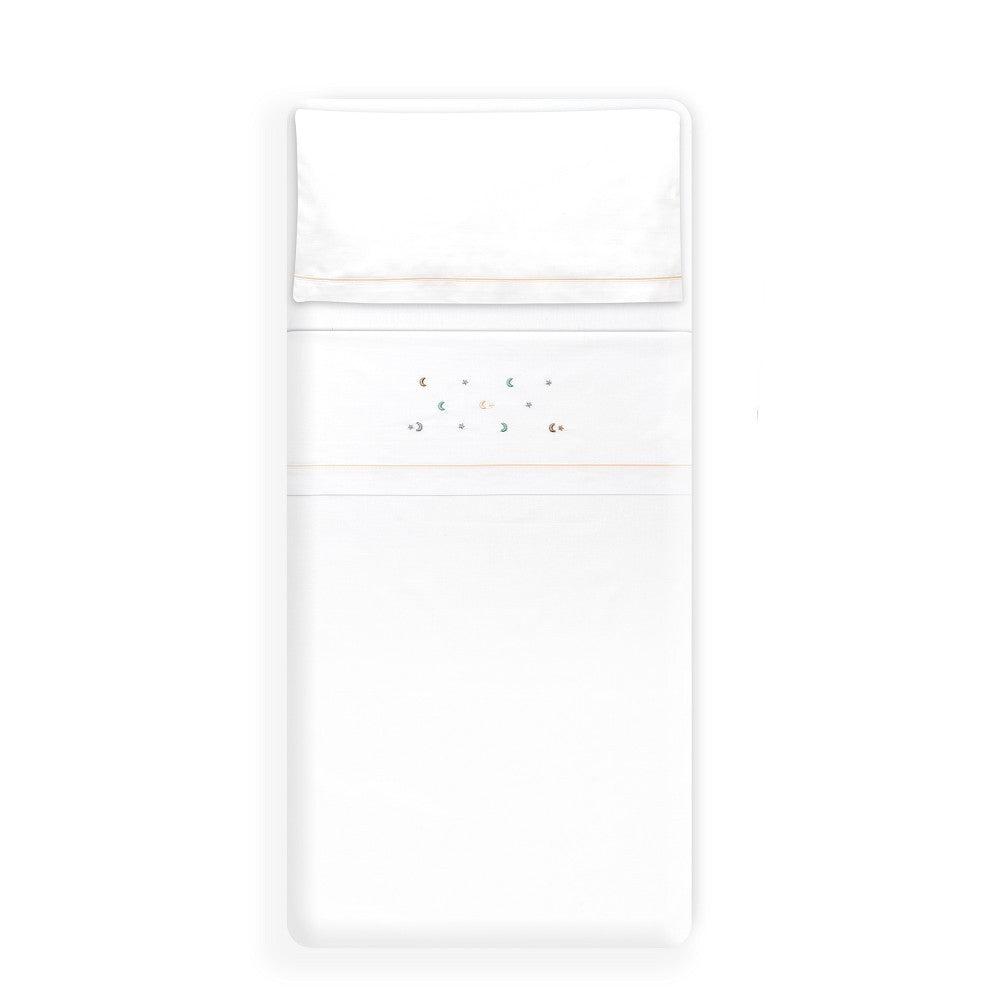 Triptico Cuna Estrella multicolor Luna+ Broche Interbaby