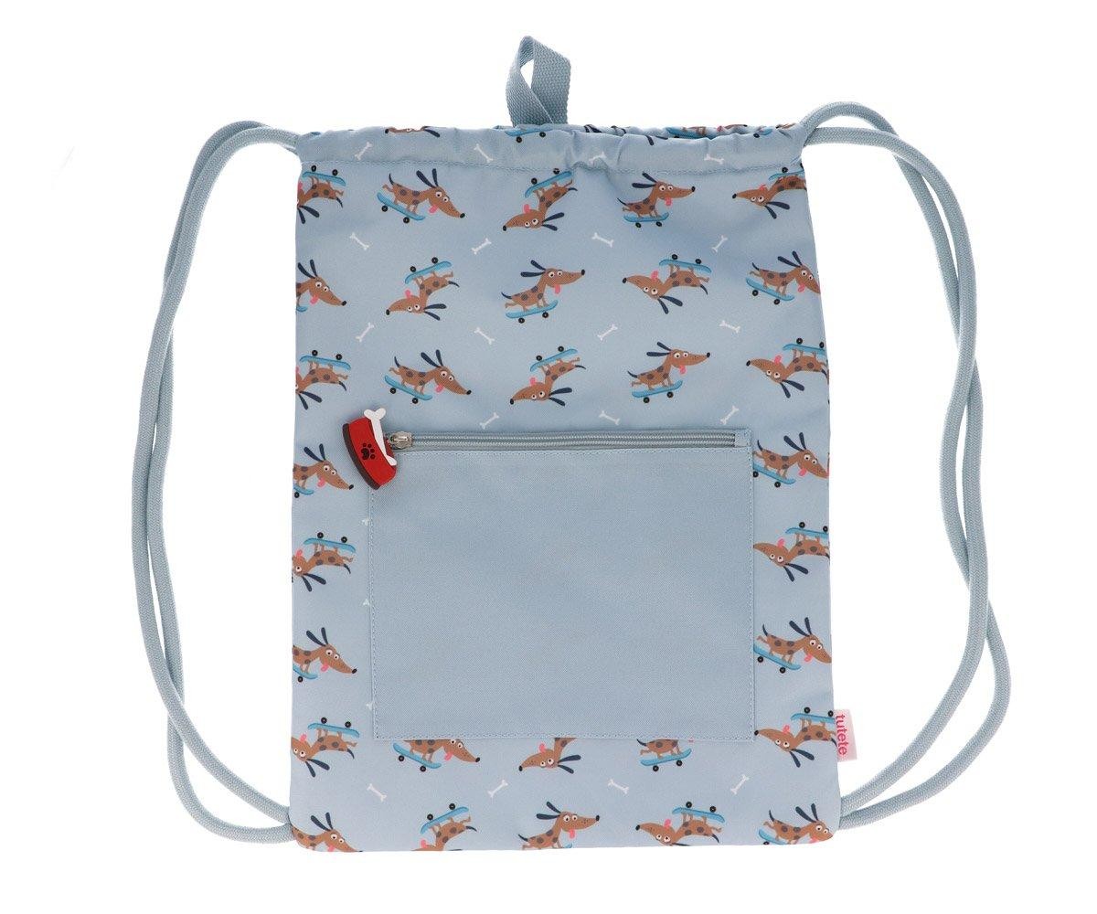 Mochila Saco Tutete Impermeable Skater Dog Personalizable