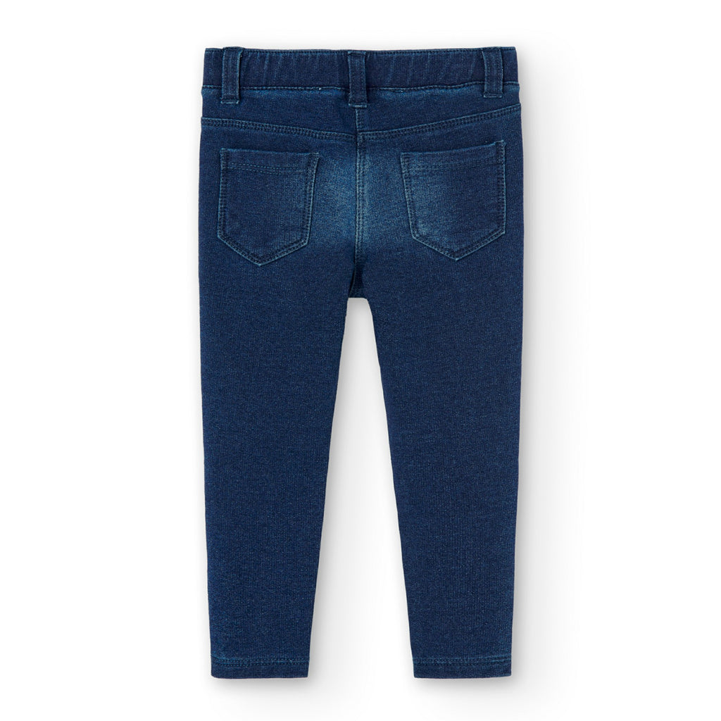 Pantalón Boboli felpa denim