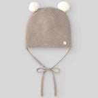 Gorro con pompones Paz Rodríguez Candil