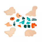 4 Puzles Janod Evolutivos Dino