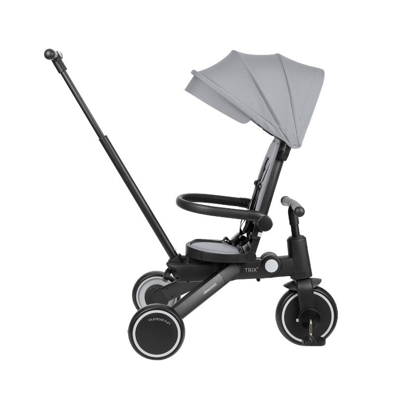 Triciclo 8 en 1 KikkaBoo TRIX 2 plegable y reversible