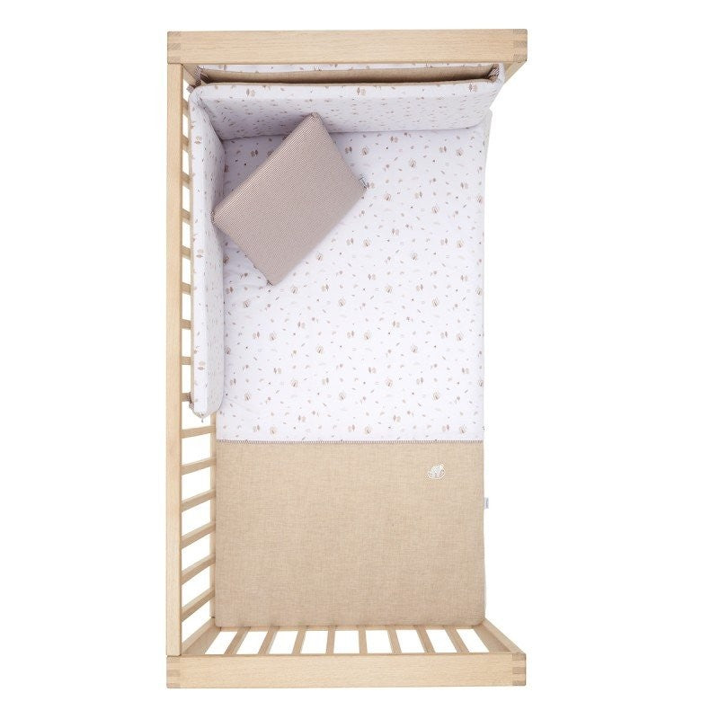 Colcha y Protector Cuna Cambrass Greeny 60x120cm