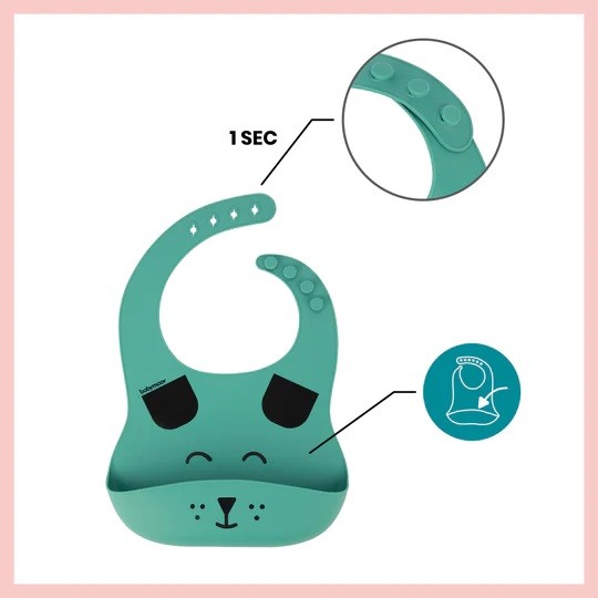 Kit de vajilla de silicona 15-24 meses Babymoov LEARN'ISY