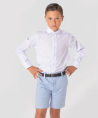 Camisa Spagnolo cutaway fil a fil 4099