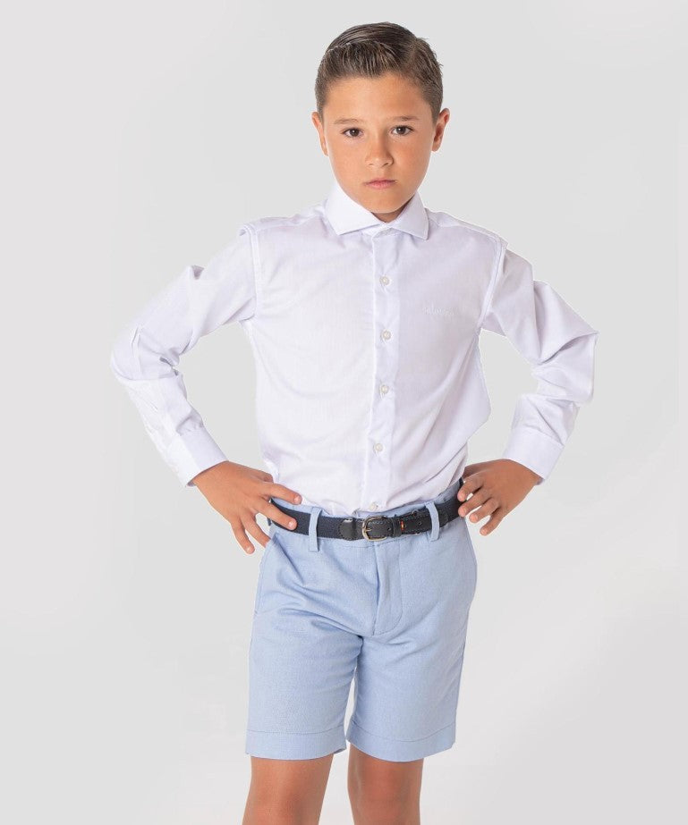 Camisa Spagnolo cutaway fil a fil 4099
