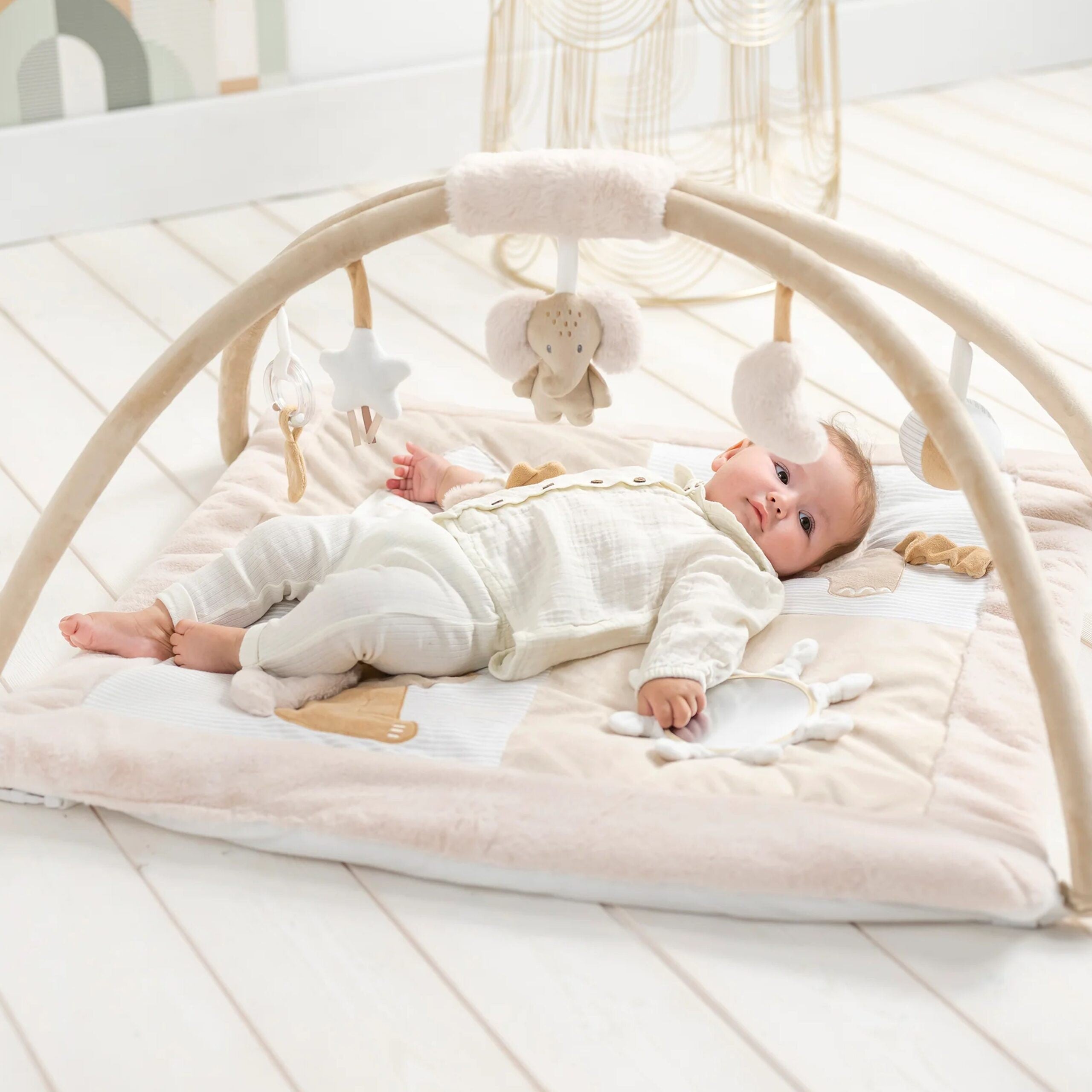 Alfombra de juegos Nattou Flo Ernest And Oli