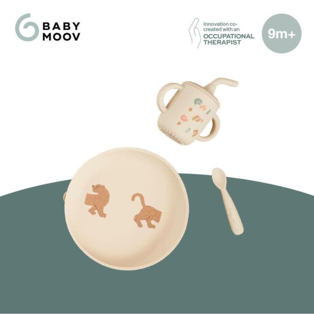 Set comida 9M+ Babymoov Little Roar