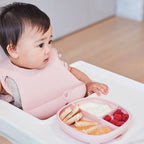 Plato 2 en 1 B.Box con ventosa y compatimentos extraibles