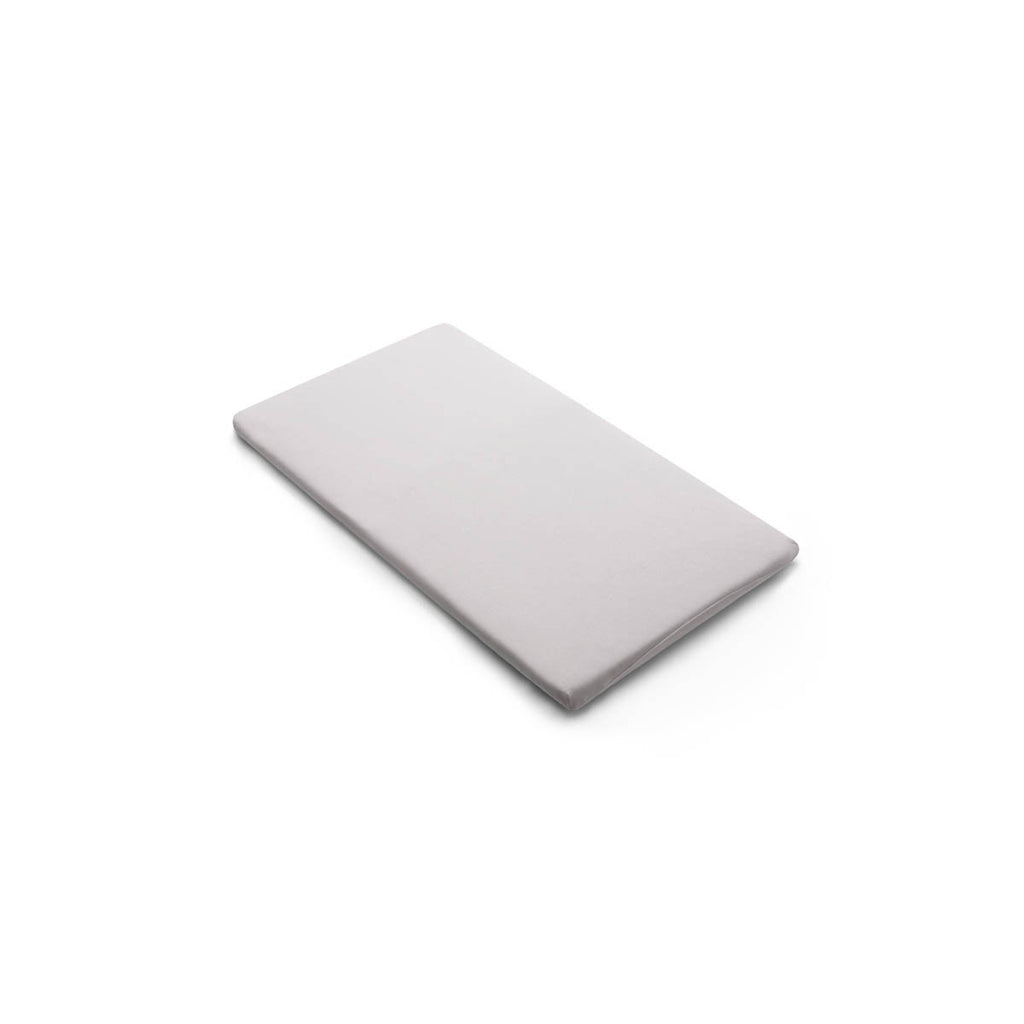 Sábana Bajera Bugaboo de algodón para Cuna de Viaje Stardust blanco mineral