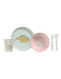 Vajilla Saro Wild Dinos 5 piezas para microondas