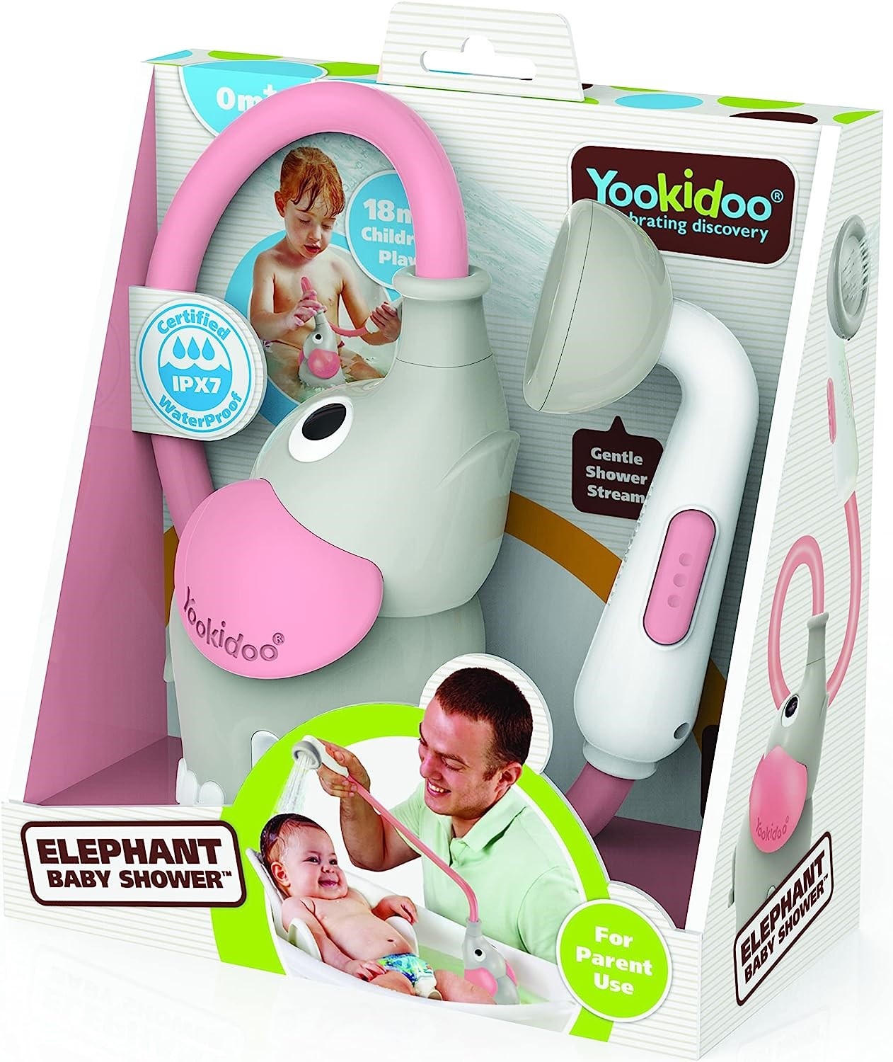Ducha Bañera Elefante Yookidoo