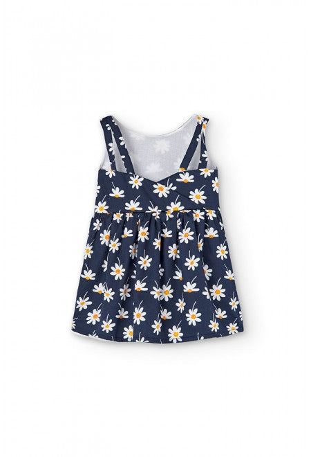 Vestido Boboli satén estampado