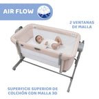 Minicuna colecho Chicco Next2Me MAGIC EVO regalo Edredon y 2 sabanas bajeras