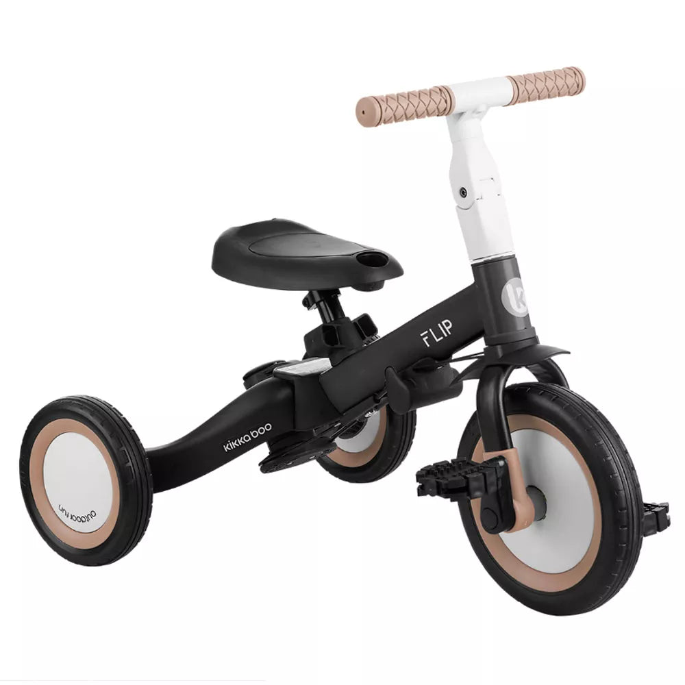 Triciclo con barra KikkaBoo FLiP 5 en 1