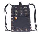 Mochila Saco Tutete Impermeable Speed Racers Personalizable