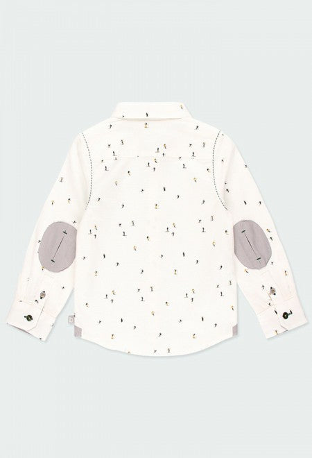 Camisa Boboli popelín estampada