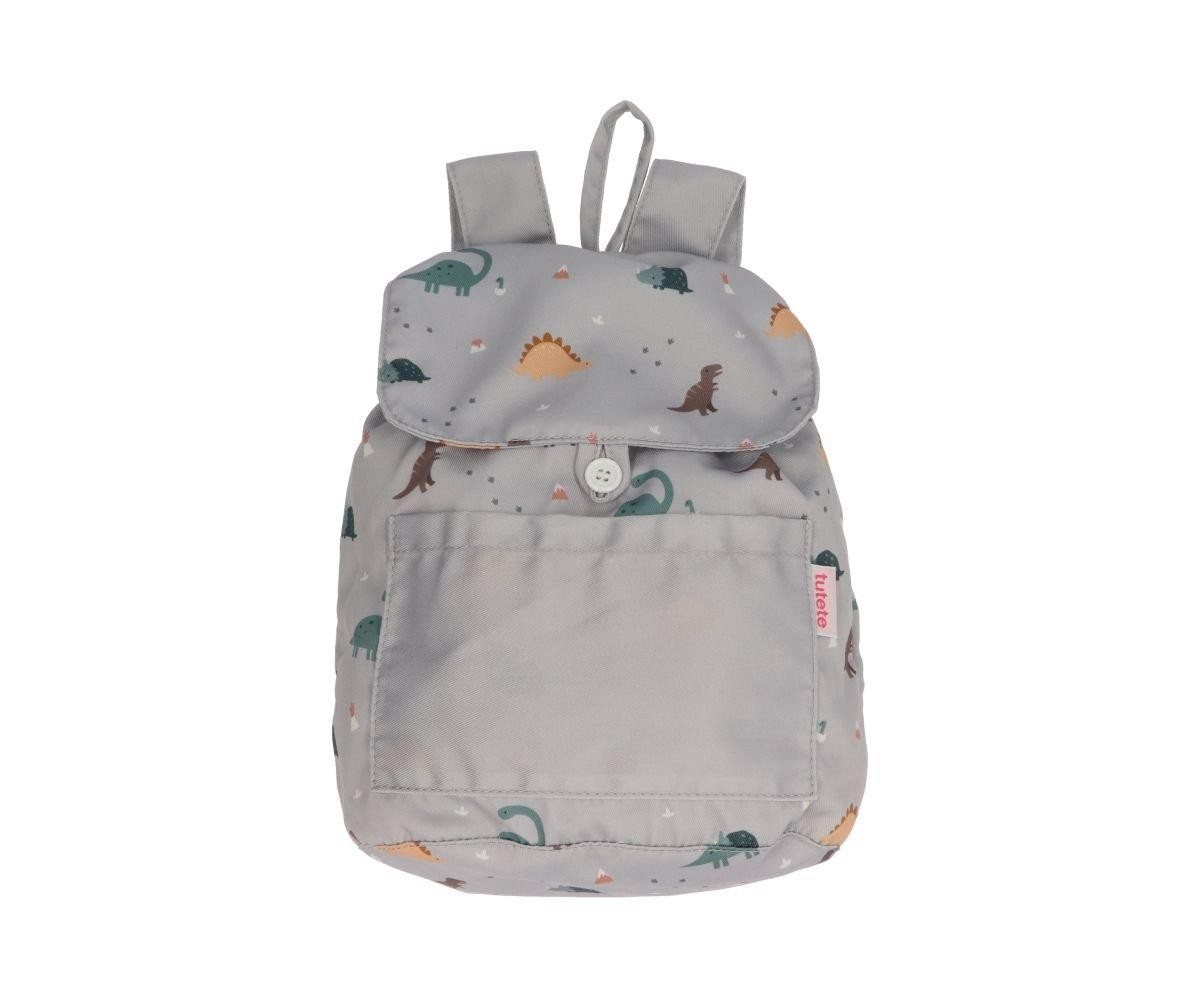Mochila Pequeña Tela Tutete Dinos World Personalizable