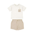 Conjunto Mayoral bermuda seersucker