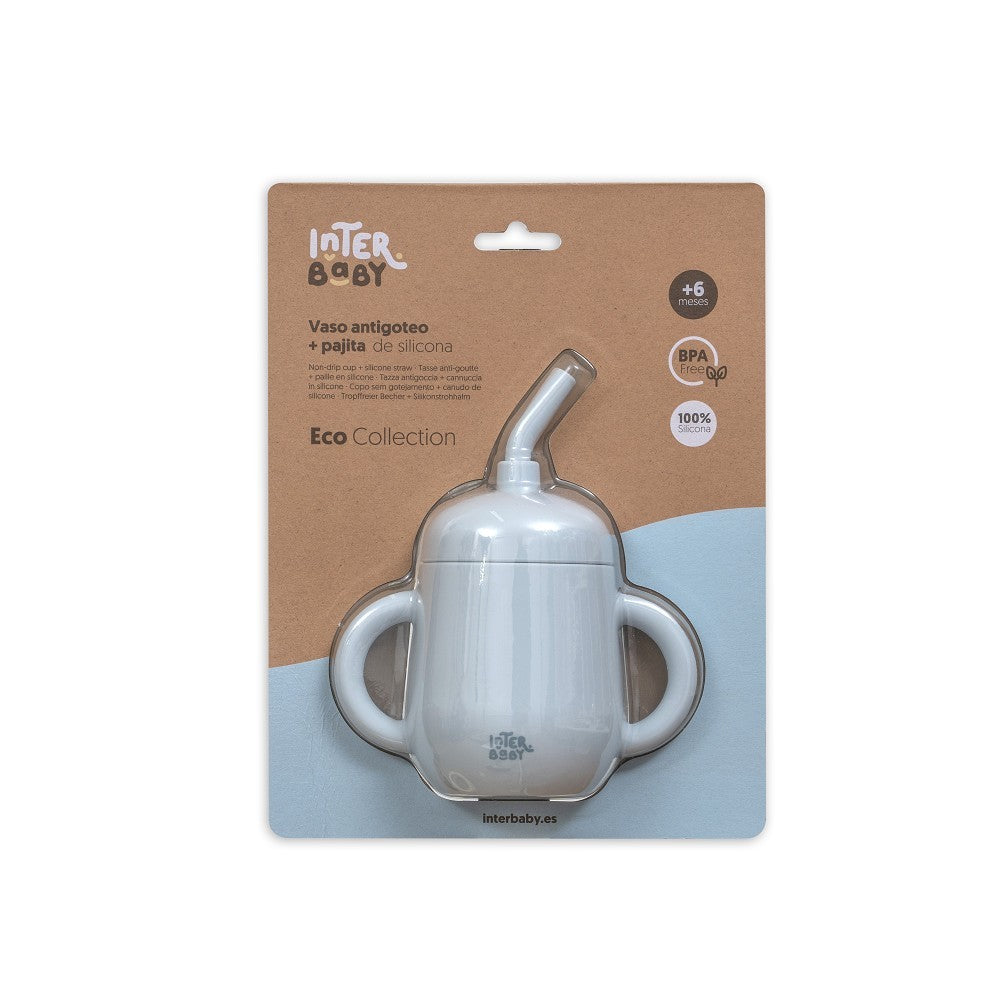 Vaso Interbaby silicona antiderrame