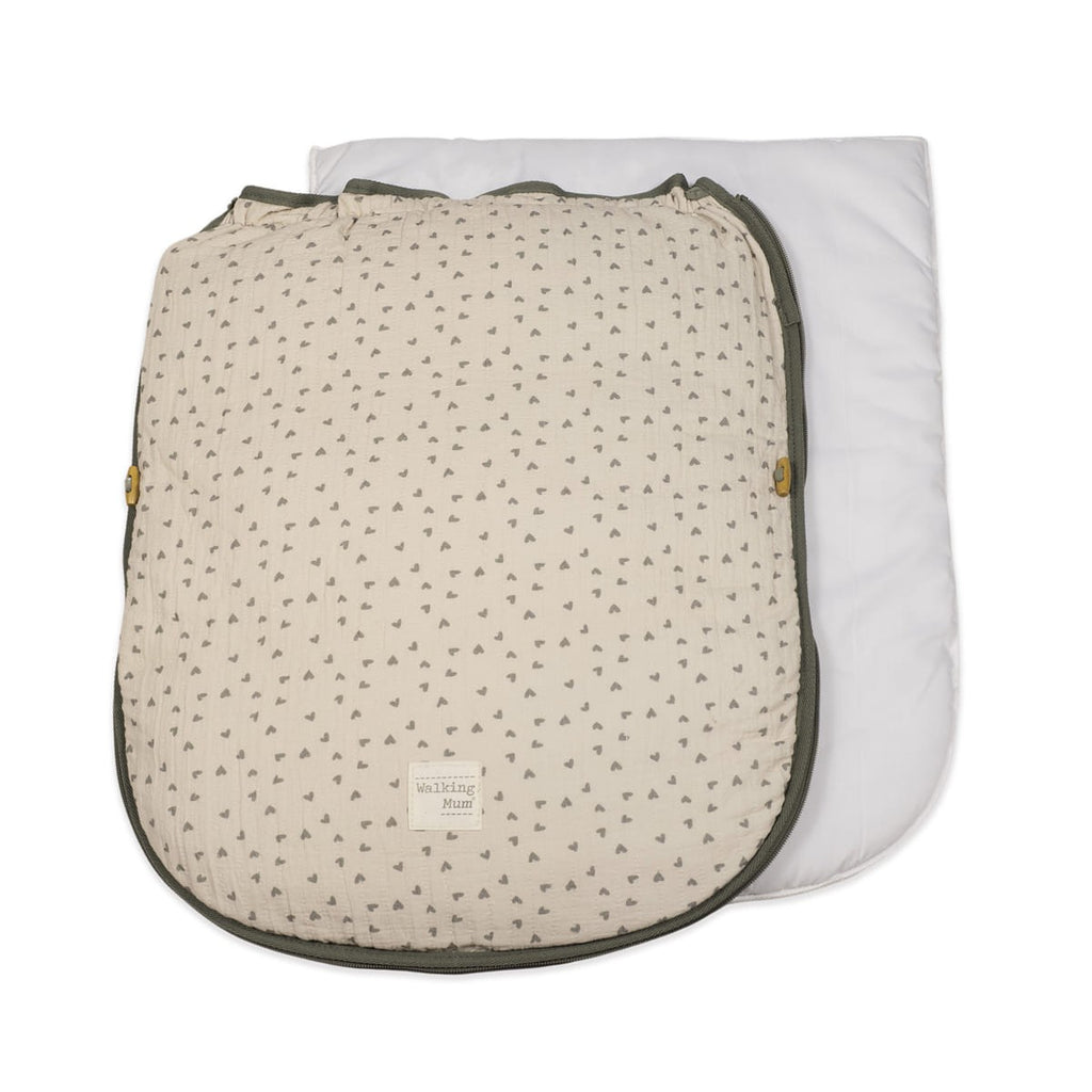 Saco Silla Walking Mum Poppy Entretiempo Corazones Poppy