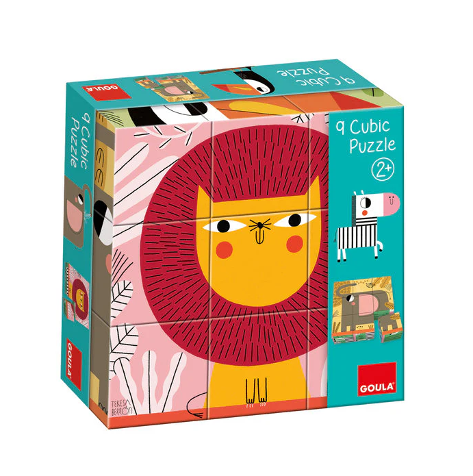 Puzzle Goula Cubos Selva