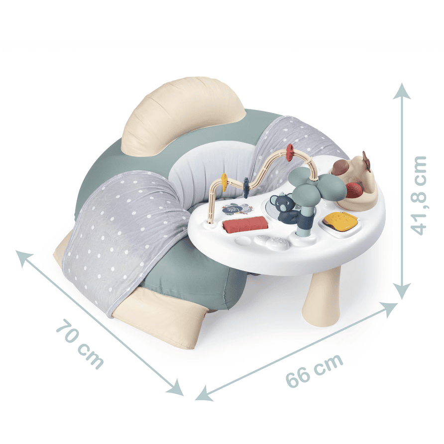 Asiento Smoby con mesa Activity Cosy