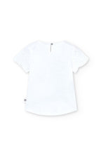 Camiseta Boboli punto combinada